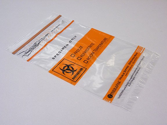 Double Zipper Specimen Bag #16019 