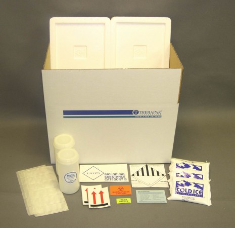 Category B Side by Side Frozen/Refrigerated Combo Shipping System #37810 