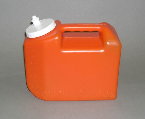 Horizontal 4 liter 24 Hour Specimen Container #74968