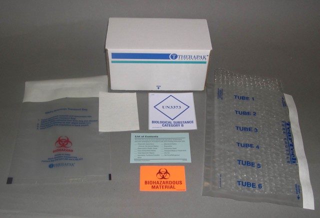 Category B Ambient Shipper with 95kPa Bag and Tube Shuttle #37802 